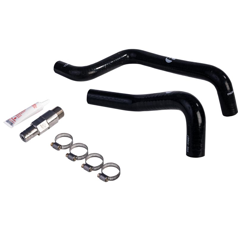 Lower Heater Return Hose for 2003-2012 Cummins Equipped Ram Fleece Performance