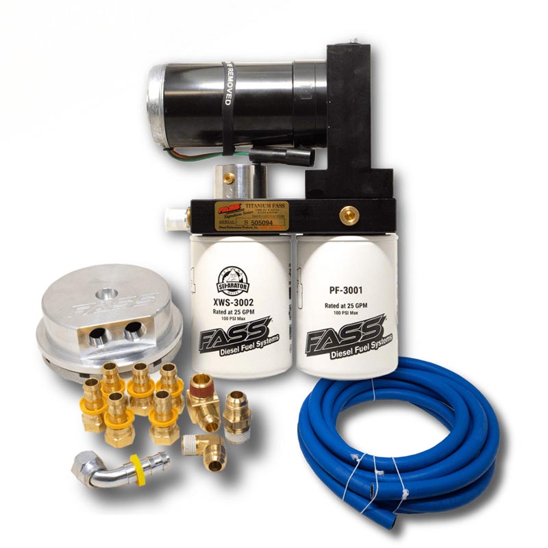 FASS No Drop Series Diesel Fuel System for 2017-2019 GM/Chevy Duramax L5P (Stock-500hp)