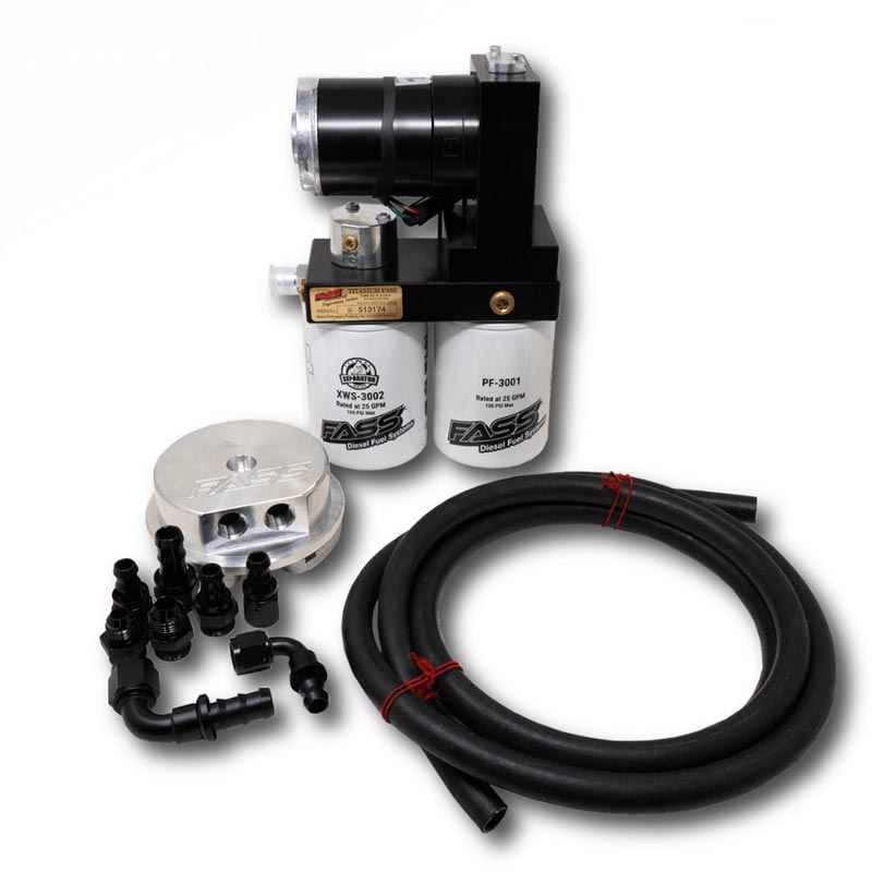 No-Drop Series Plus 165GPH Fuel System for 2001-2010 Silverado/Sierra Duramax 6.6L (600-1000hp) FASS
