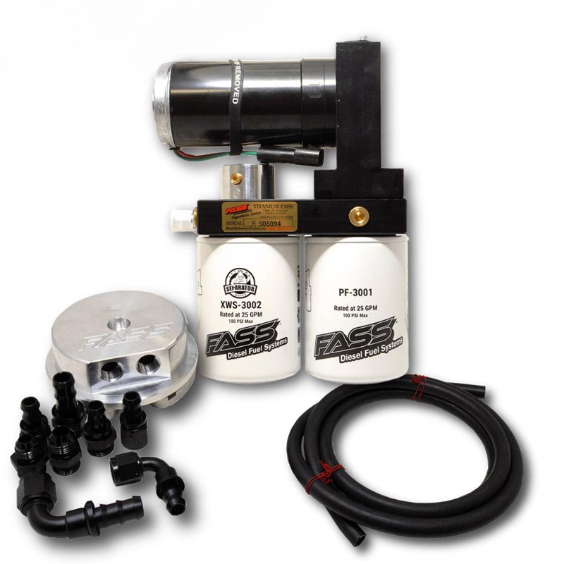 No-Drop Series Plus 250GPH Fuel System for 2001-2016 Silverado/Sierra Duramax 6.6L (900-1200hp) FASS