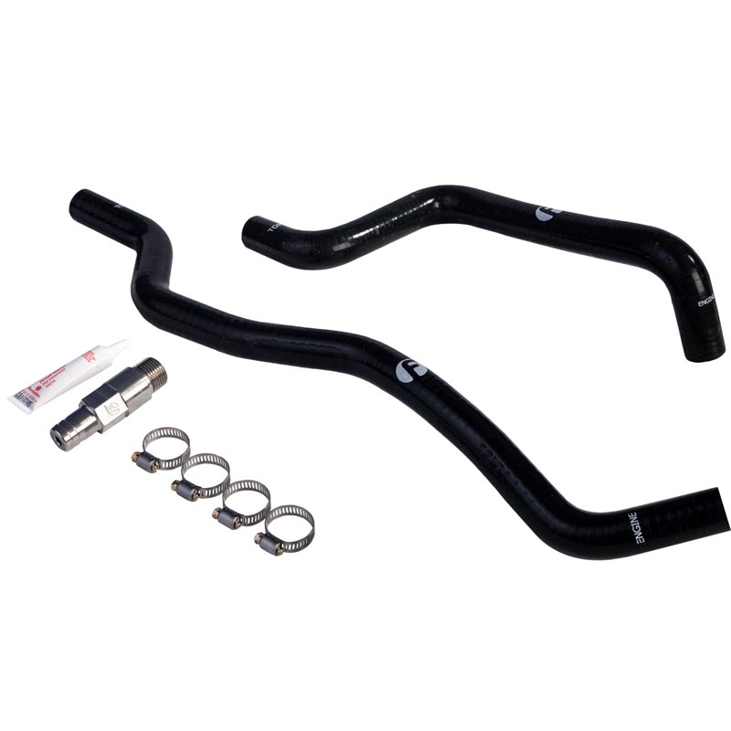 Lower Heater Return Hose for 2013-2024 Cummins Equipped Ram Fleece Performance