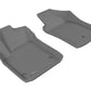 3D MAXpider 2012-2019 Fiat 500/500E Kagu 1st Row Floormat - Gray