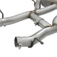 aFe MACHForce XP 3in 304 SS Axle-Back Exhaust Dual Exhaust (NPP) w/ Black Tips 16-17 Camaro SS V8