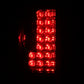 ANZO 2005-2008 Nissan Frontier LED Taillights Red/Clear