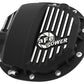 aFe Power Pro Series AAM 9.5/9.76 Rear Diff Cover Black w/Mach Fins 14-19 GM Silverado/Sierra 1500