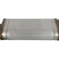 aFe MACHForce XP SS Muffler 3in Center Inlet / 3in Offset Outlet 18in L x 9in W x4in H Body