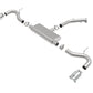 aFe Takeda Series 2.5in 409 SS Axle-Back Exhaust System Polished 18-20 Hyundai Elantra GT L4-1.6L(t)