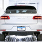 AWE Tuning Porsche Macan Track Edition Exhaust System - Diamond Black 102mm Tips