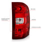 ANZO 2007-2013 Chevy Silverado Taillight Red/Clear Lens (OE Replacement)