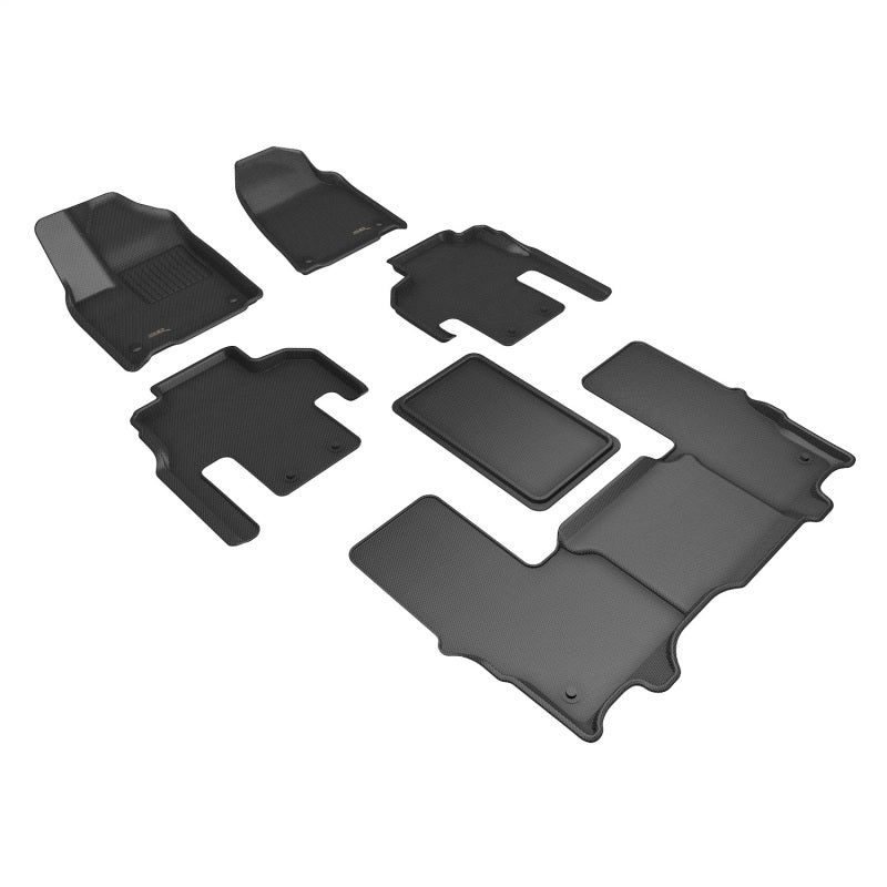 3D Maxpider 22-24 Jeep Wagoneer 7 Seat Kagu Black R1 R2 R3