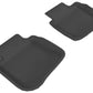 3D MAXpider 2010-2014 Subaru Legacy/Outback Kagu 2nd Row Floormats - Black