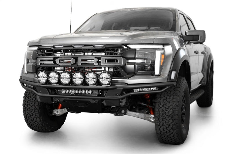 Addictive Desert Designs 2021-2024 Ford F-150 Raptor Race Series Front Bumper Light Hoop