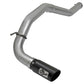 aFe LARGE Bore HD DPF-Back SS Exhaust w/ Black Tip 2016 Nissan Titan XD V8-5.0L (td)