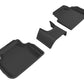 3D MAXpider 2016-2019 Mini Clubman Kagu 2nd Row Floormats - Black