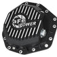 aFe Power Pro Ser Rear Diff Cover Black w/Mach Fins 2017 Ford Diesel Trucks V8-6.7L(td) Dana M275-14