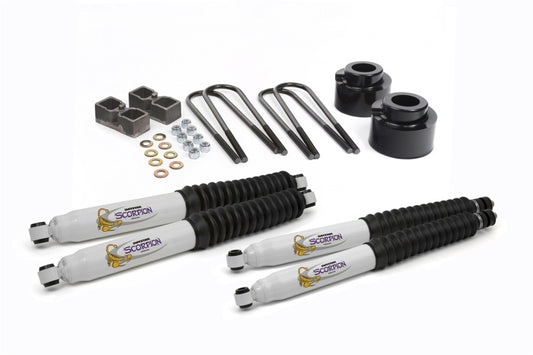 Daystar 2005-2018 Ford F-250 4WD (with Dana 60 Axle) - 2.5in Lift Kit & Scorpion Shocks