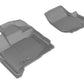 3D MAXpider 2015-2020 Ford F-150 Supercab Kagu 1st Row Floormat - Gray