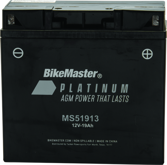 BikeMaster AGM Battery - MS51913