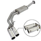 aFe Rebel Exhausts 3in SS Cat-Back 15-16 Ford F-150 EcoBoost V6 2.7/3.5L V8 5.0L w/ Polished Tips