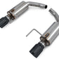 AWE Tuning S550 Mustang EcoBoost Axle-back Exhaust - Touring Edition (Diamond Black Tips)