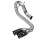 aFe Rebel Series DPF-Back 3in Side Exit SS Exhaust w/ IC Black Tip 2016 GM Colorado/Canyon 2.8L (td)