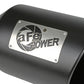 aFe Power MACH Force-Xp 409 Stainless Steel Clamp-on Exhaust Tip Black