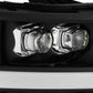 AlphaRex 07-13 Chevy 1500HD(NewBody) NOVA LED Proj Headlight Plank Sty Glos Blk w/Activ Lite/Seq Sig