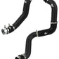 aFe BladeRunner Black 3in Aluminum Charge Pipe Kit 20-21 GM Diesel Trucks V8-6.6L (td) L5P