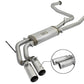 aFe POWER Rebel Series 2-1/2in 409 SS Cat Back Exhaust w/ Polished Tips 16-17 Nissan Titan V8 5.6L