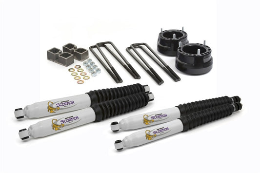 Daystar 2005-2010 Dodge Ram 1500 Mega Cab 4WD (Req Dana 60 Axle) - 2in Lift Kit w/ Scorpion Shocks