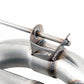 AWE Tuning BMW F3X 335i/435i Touring Edition Axle-Back Exhaust - Chrome Silver Tips (90mm)