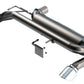 Borla 21-22 Ford Bronco 2.3L 4WD ATAK Axle Back Exhaust w/ Bright Chrome Tips