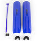 Daystar 2.0 Shock Guard Pair - Blue - Fits Daystar/Procomp/Tuff Country/Rancho/Skyjacker Shocks