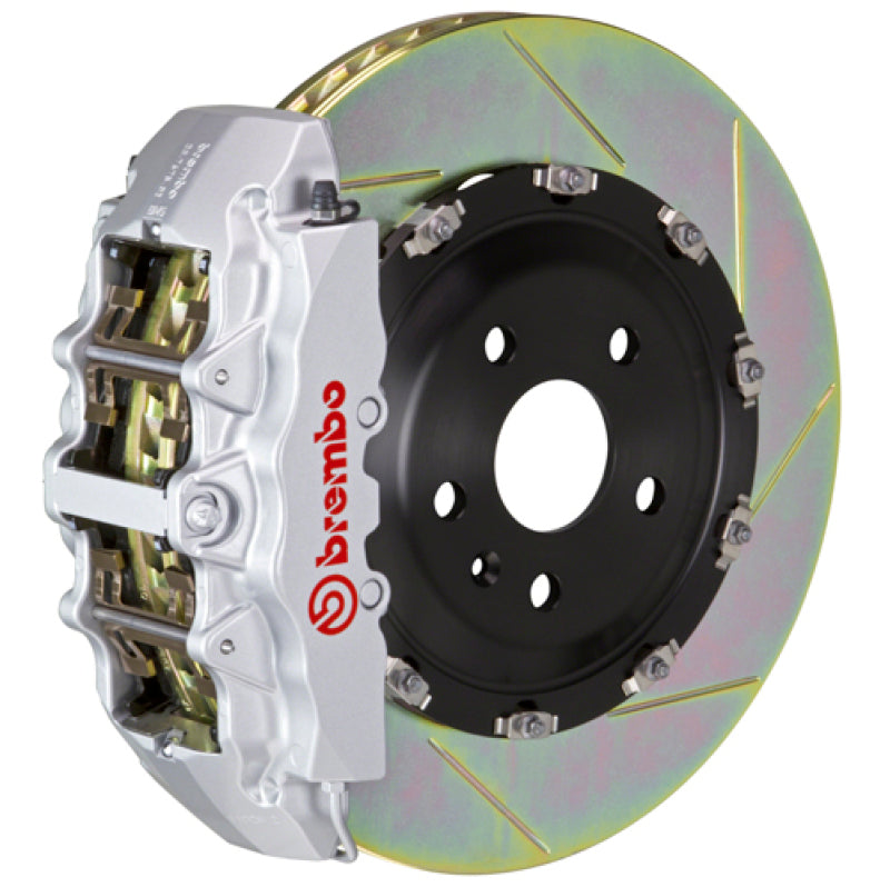 Brembo 22+ Land Cruiser/LX600 Front GT BBK 6 Piston Cast 2pc 380x34 2pc Rotor Slotted Type1-Silver