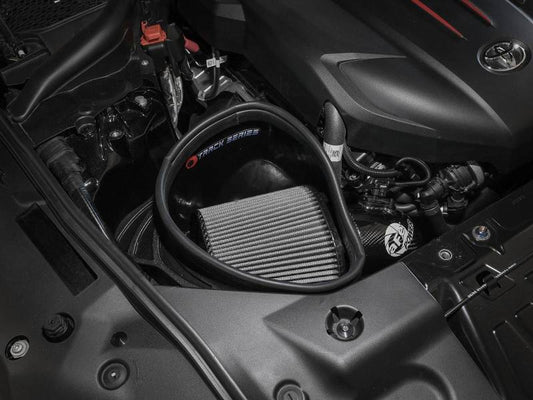 aFe 20-21 BMW Z4 M40i (G29) L6-3L (t) B58 Track Series Carbon Fiber Intake System w/Pro DRY S Filter