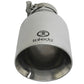 aFe Takeda 304 Stainless Steel Clamp-On Exhaust Tip 2.5in. Inlet / 4.5in. Outlet / 9in. L - Polished