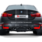 Akrapovic 14-17 BMW M4 (F82 F83) Rear Carbon Fiber Diffuser - Matte