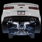 AWE Tuning 16-19 Chevrolet Camaro SS Axle-back Exhaust - Touring Edition (Quad Chrome Silver Tips)