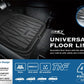 3D MAXpider 777-1 Universal Kagu Black Mat 4pcs (Size: L Front L 28in x W 21in Rear L 20in x 21in)