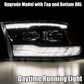 AlphaRex 09-18 Dodge Ram 1500HD LUXX LED Proj Headlights Plnk Style Blk w/Activ Light/Seq Signal/DRL