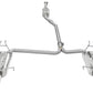 aFe Takeda Exhaust 2.25in to 2in Dia 304SS Cat-Back w/Polished Tips 08-12 Honda Accord Coupe V6 3.5L