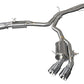 aFe 18-20 Audi RS5 Coupe MACH Force-Xp 3in to 2.5in 304 SS Axle-Back Exhaust System-Quad Polish Tips