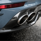 Akrapovic 16-17 Porsche 911 Turbo/Turbo S (991.2) Rear Carbon Fiber Diffuser - Matte