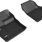 3D MAXpider 18-20 Jaguar E-Pace Kagu 1st Row Floormats - Black