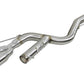 aFe MACHForce XP 08-13 BMW 135i L6-2.0L N54/N55 3in. 304 SS Axle-Back Exhaust w/Polished Tips