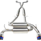 aFe Takeda 2-1/2in 304SS Cat-Back Exhaust Infiniti G37 08-13/Q60 14-15 V6-3.7 w/ Blue Flame Tips