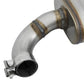 aFe MACHForce XP 2.5in 409 Stainless Axle Back Exhaust w/ Black Tips 15-17 Ford Mustang I4-2.3L (t)