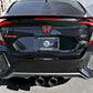 aFe Takeda 3in 304 SS Cat-Back Exhaust w/ Dual Center Black Tips 17+ Honda Civic Si (2dr) I4 1.5L