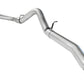 aFe ATLAS 5in DPF-Back Alum Steel Exhaust System Polished Tip GM Diesel Trucks 7.5-10 V8-6.6L td LMM