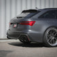 aFe 20-22 Audi RS6 Avant V8 4L (tt) MACH Force-Xp 3in to 2.5in 304 SS Cat-Back Exhaust w/ Black Tip